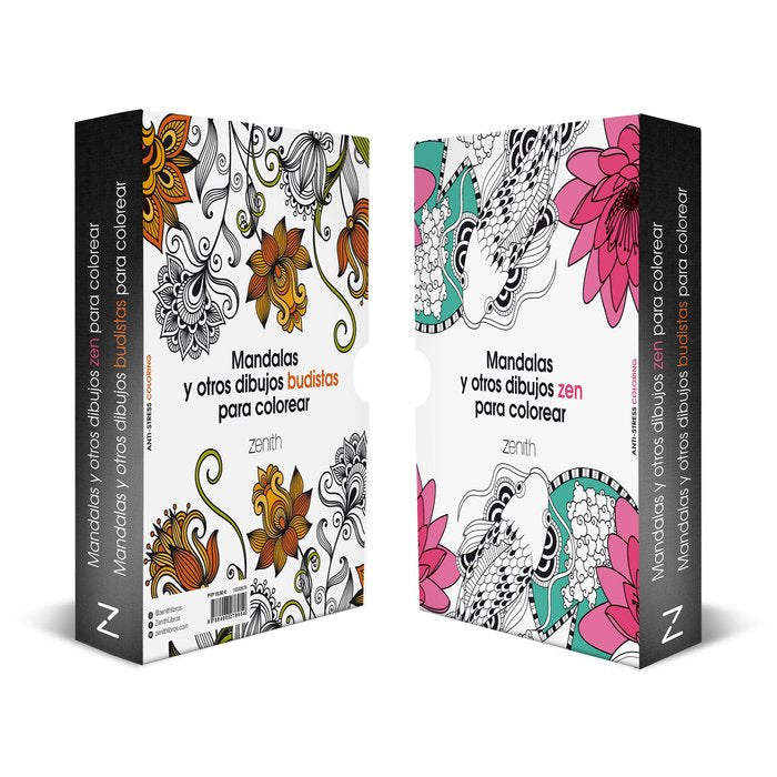 PACK MANDALAS Y OTROS DIBUJOS PARA COLOREAR