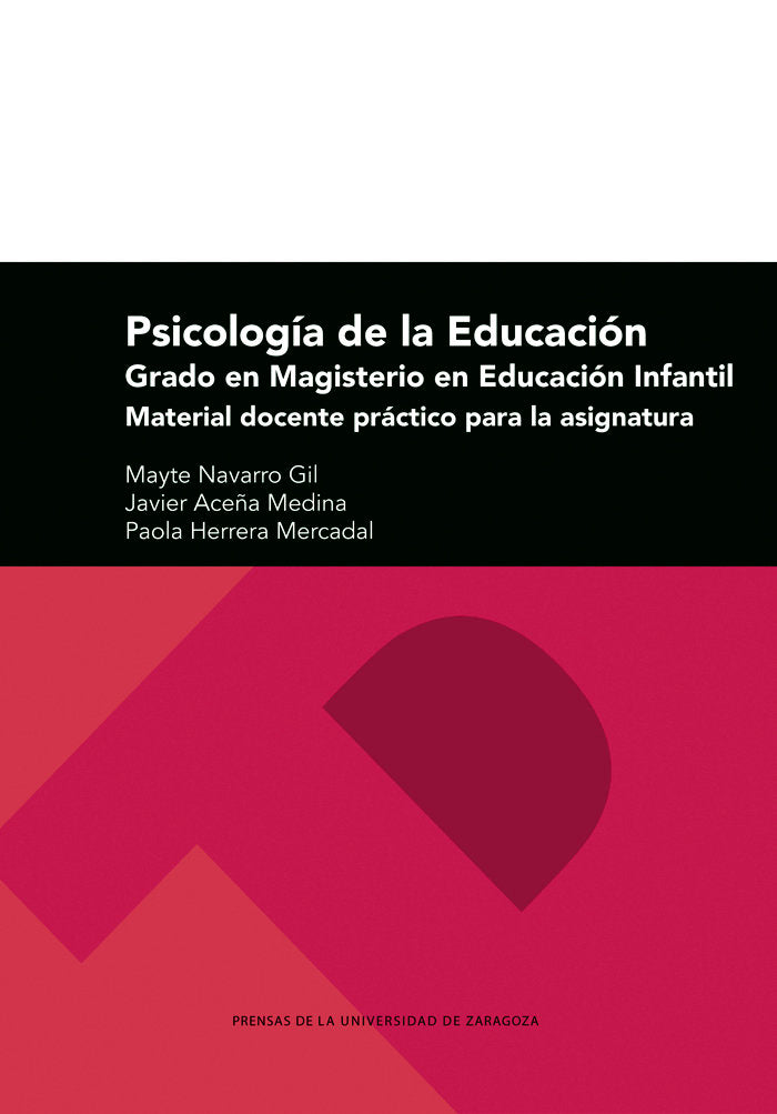 PSICOLOGIA DE LA EDUCACION GRADO EN MAGISTERIO EN EDUCACION