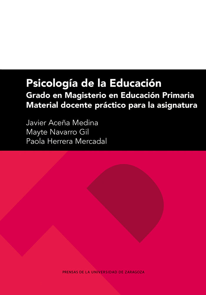 PSICOLOGIA DE LA EDUCACION GRADO EN MAGISTERIO EN EDUCACION