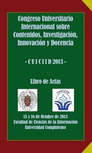 ACTAS DEL CONGRESO UNIVERSITARIO INTERNACIONAL SOBRE CONTENI