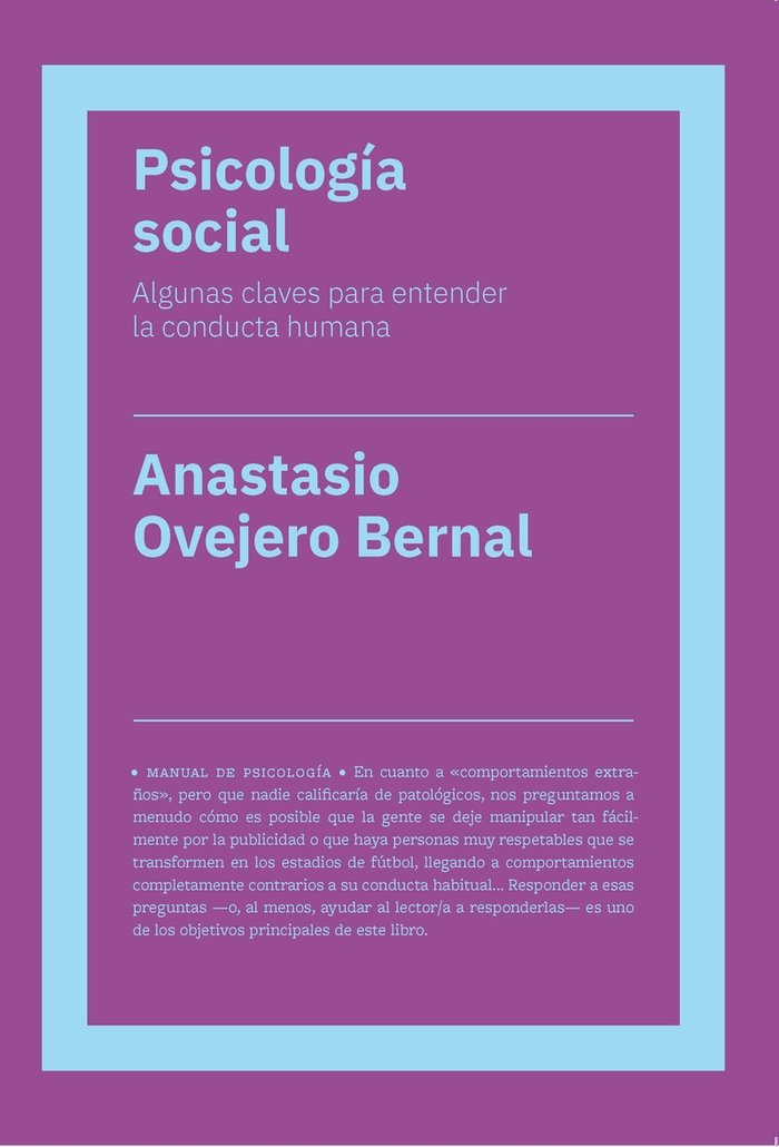 Psicolog�a social (NE)