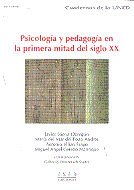 Psicolog�a y pedagog�a en la primera mitad del siglo XX
