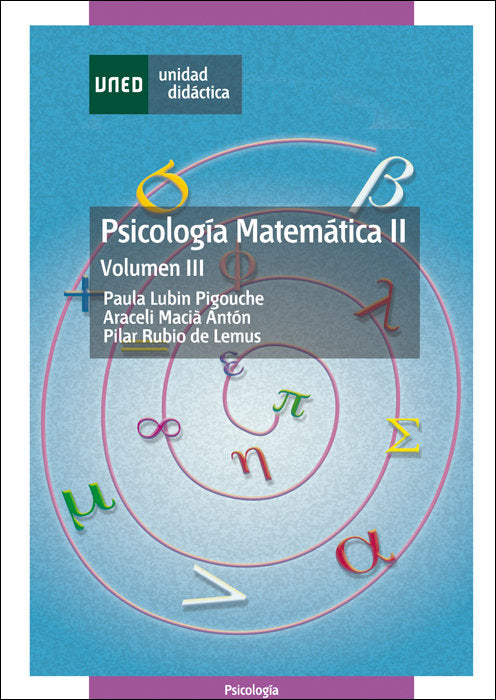 Psicolog�a matem�tica II. Vol�men III