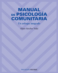 Manual de psicolog�a comunitaria