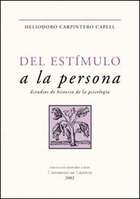 Del est�mulo a la persona