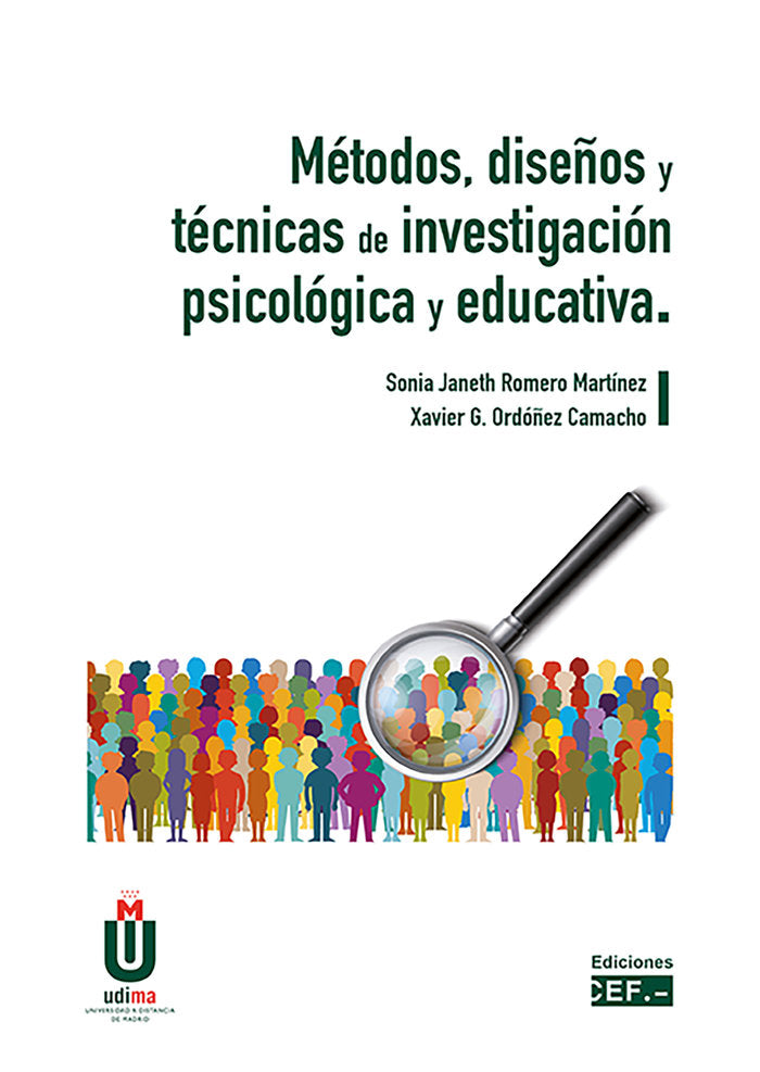 M�todos, dise�os y t�cnicas de investigaci�n psicol�gica y educativa