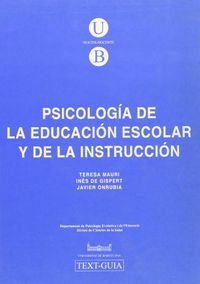Psicolog�a de la educaci�n escolar y de la instrucci�n