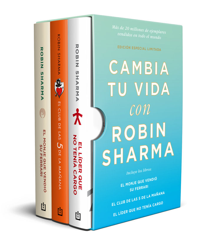 CAMBIA TU VIDA CON ROBIN SHARMA (EDICION LIMITADA)