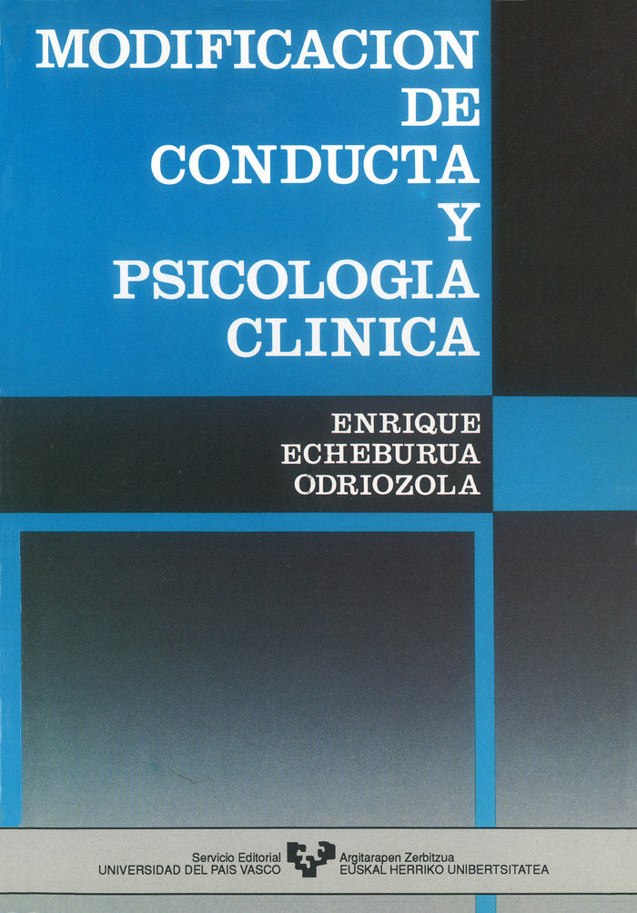 Modificaci�n de conducta y psicolog�a cl�nica