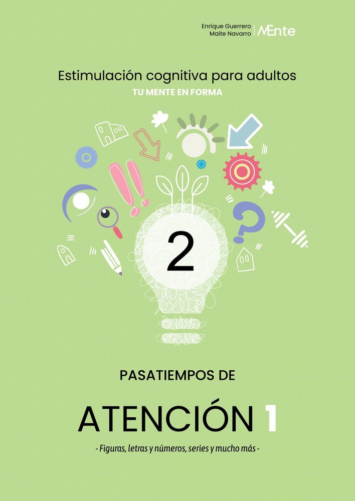 PASATIEMPOS DE ATENCION 1 FIGURAS LETRAS Y NUMEROS SERRIES