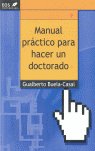 Manual Pr�ctico para hacer un Doctorado
