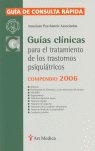 Gu�as cl�nicas para el tratamiento de los trastornos psiqui�tricos