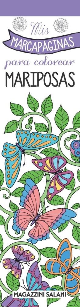 MIS MARCADORES PARA COLOREAR - MARIPOSAS