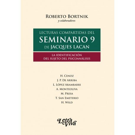 LECTURAS COMPARTIDAS. SEMIRARIO 19 DE JACQUES LACAN