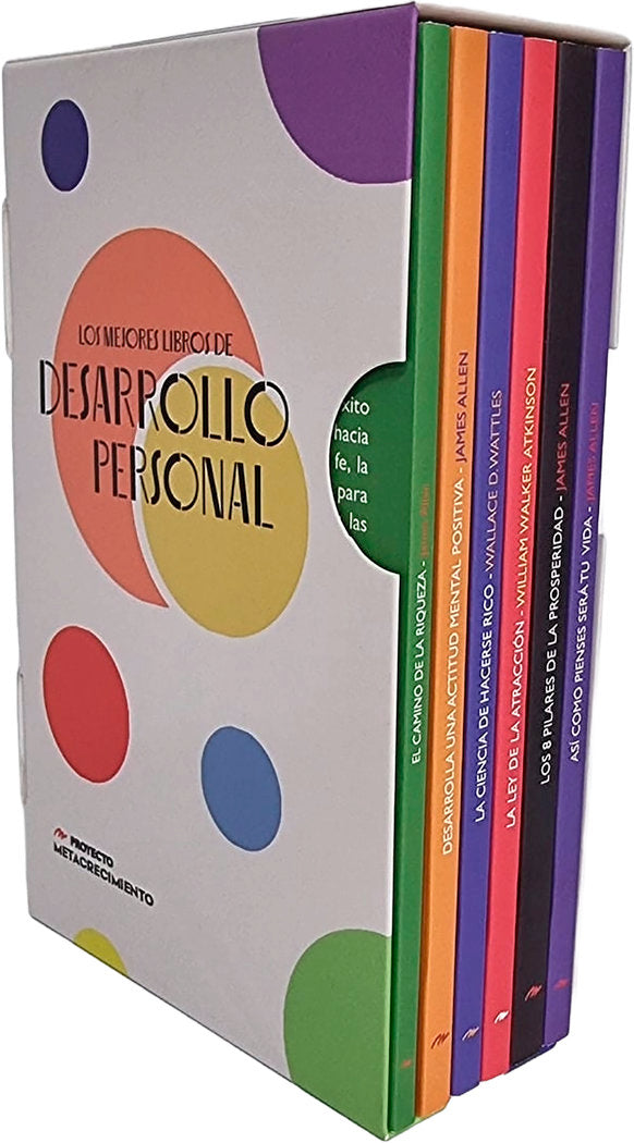 ESTUCHE LOS MEJORES LIBROS DE DESARROLLO PERSONAL (6 TOMOS)