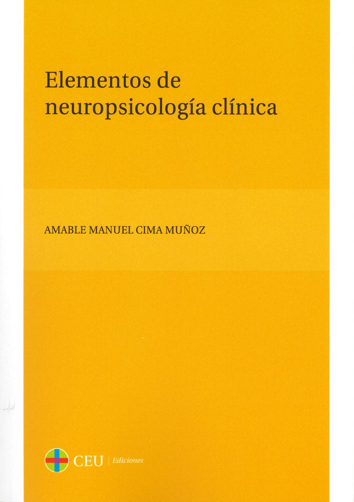 Elementos de neuropsicolog�a cl�nica