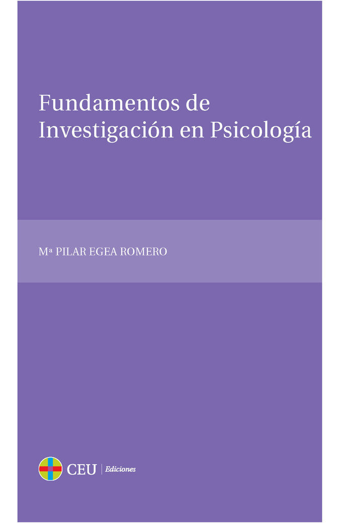 Fundamentos de investigaci�n en psicolog�a