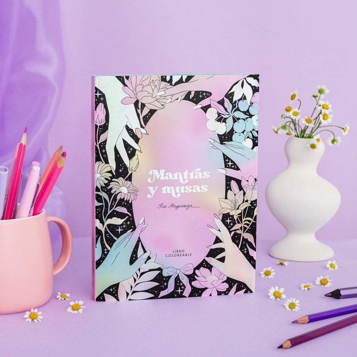 LIBRO PARA COLOREAR "MANTRAS Y MUSAS"
