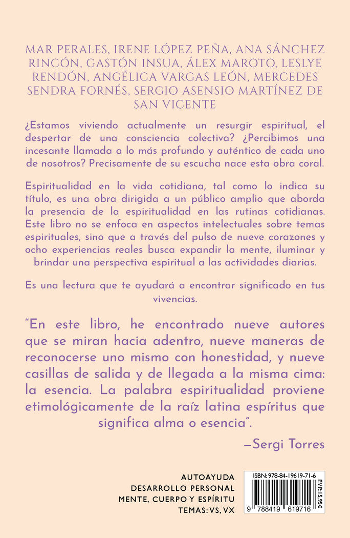 ESPIRITUALIDAD EN LA VIDA COTIDIANA