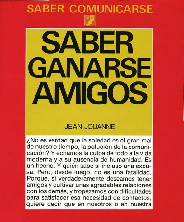 SABER GANARSE AMIGOS