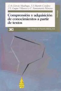 Comprensi�n y adquisici�n de conocimientos a partir de textos
