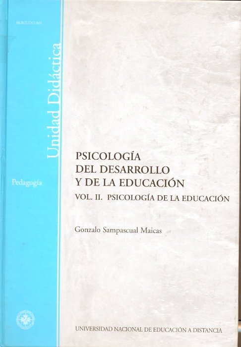 PSICOLOGIA DEL DESARROLLO Y DE LA EDUCACION
