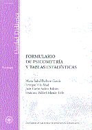 Formulario de psicometr�a y tablas estad�sticas
