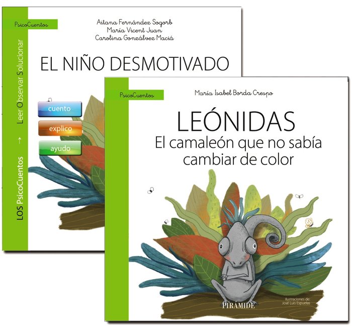 GUIA EL NI�O DESMOTIVADO Y CUENTO LEONIDAS. EL CAMALEON QU
