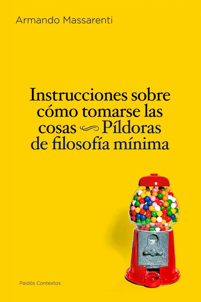 Instrucciones sobre c�mo tomarse las cosas