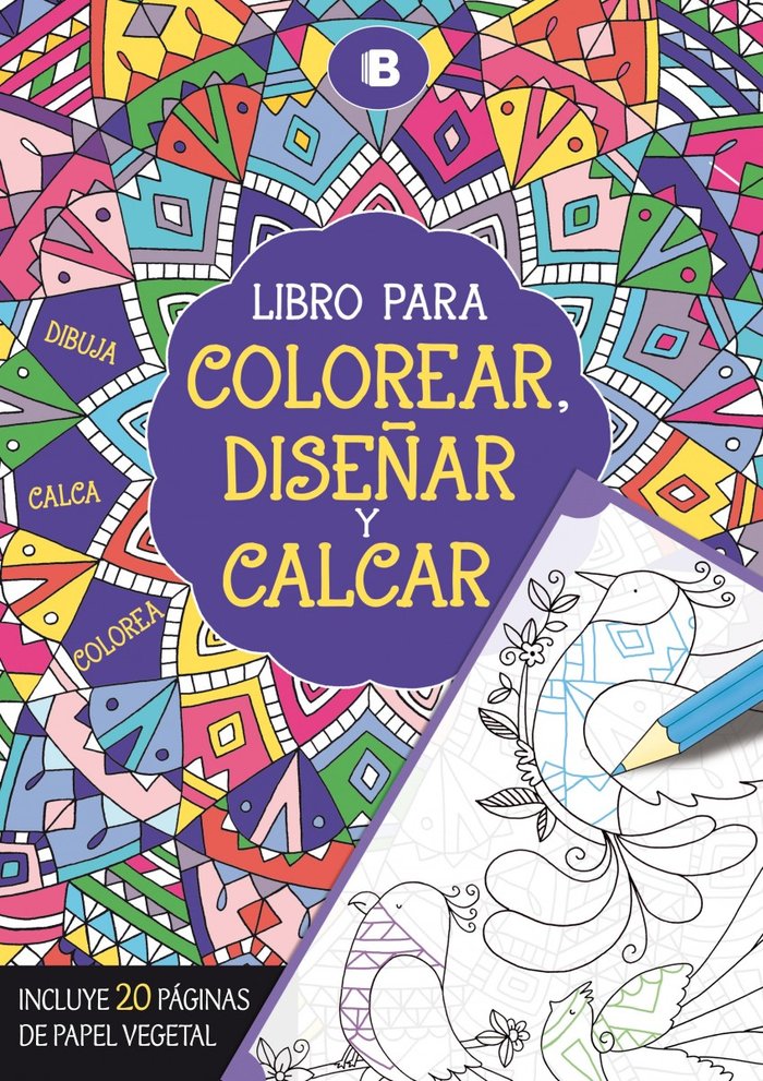 Libro para colorear, dise�ar y calcar