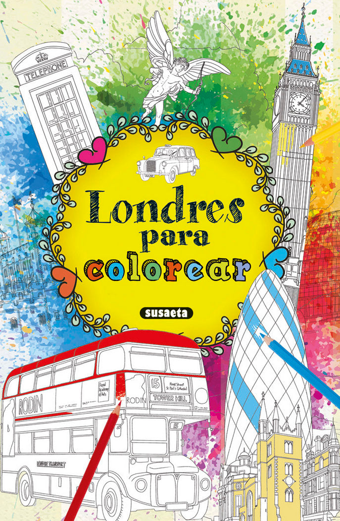 Londres para colorear