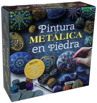 Pintura met�lica en piedra