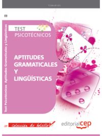 Test Psicot�cnicos Aptitudes Gramaticales y Ling��sticas. Colecci�n de Bolsillo