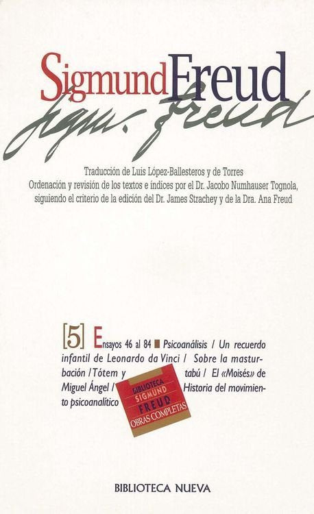 Freud - Obras Completas (V)