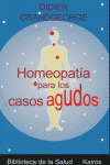 Homeopat�a para los casos agudos