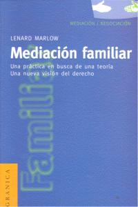 Mediaci�n familiar