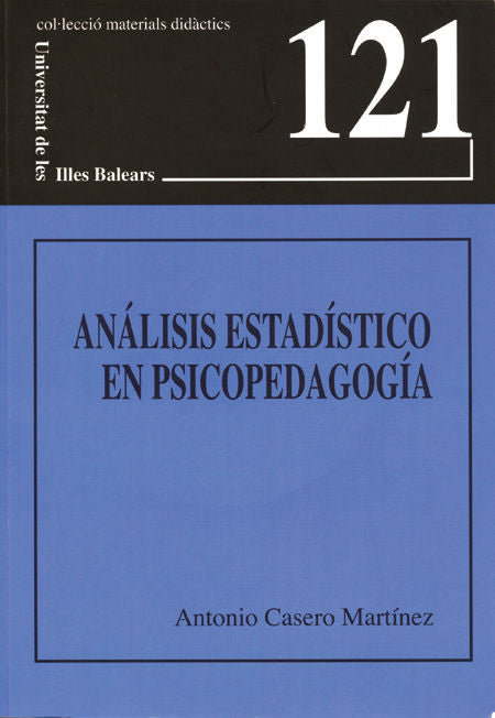 An�lisis estad�stico en psicopedagog�a