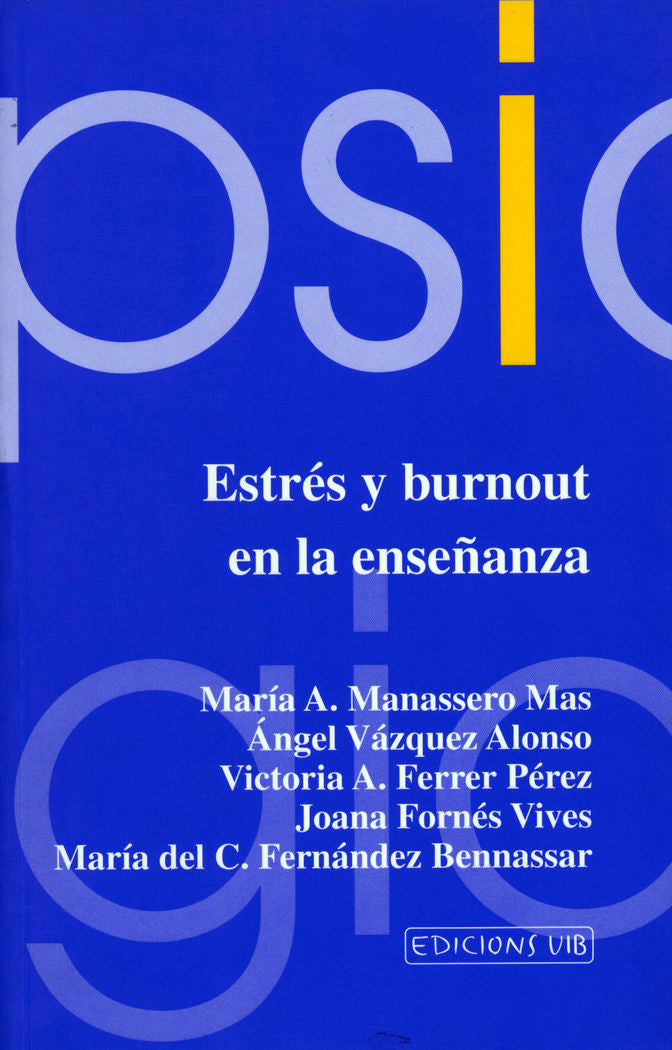 Estr�s y burnout en la ense�anza