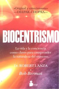 BIOCENTRISMO