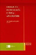 OBSERVACION EN PSICOLOGIA CLINICA, APLICACIONES