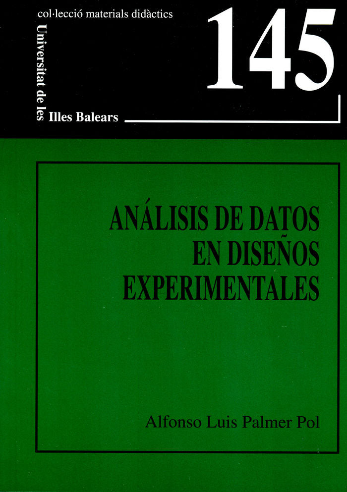 ANALISIS DE DATOS EN DISE�OS EXPERIMENTALES