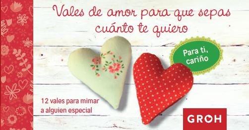 Vales de amor para que sepas cu�nto te quiero