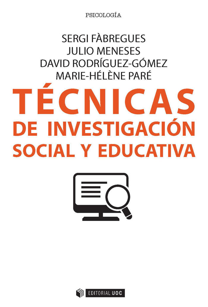 T�cnicas de investigaci�n social y educativa