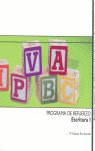 PROGRAMA DE REFUERZO ESCRITURA I