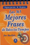 365 MEJORES FRASES DE TODOS LOS TIEMPOS,LAS