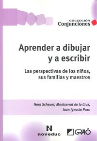 Aprender a dibujar y a escribir