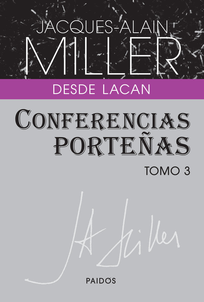 Conferencias porte�as. Tomo 3