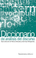 Diccionario de an�lisis del discurso