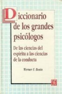 DIC.GRANDES PSICOLOGOS-BONIN