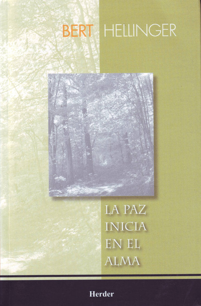 La paz inicia en el alma